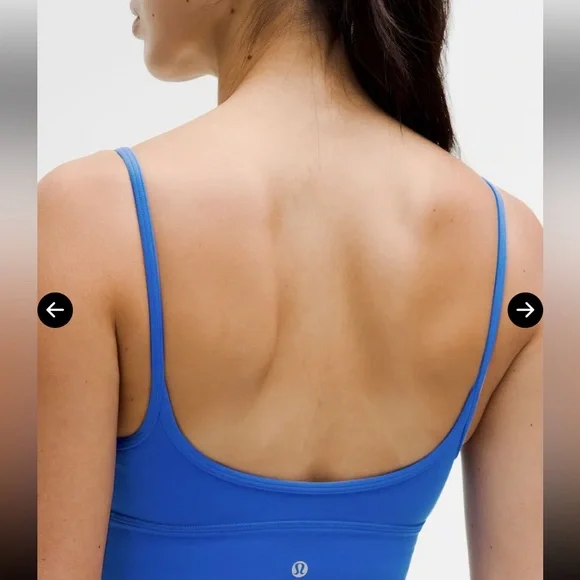 LULULEMON  Align™ Sweetheart Bra Light Support, A/B Cup - Cerulean Blue - Picture 5 of 6